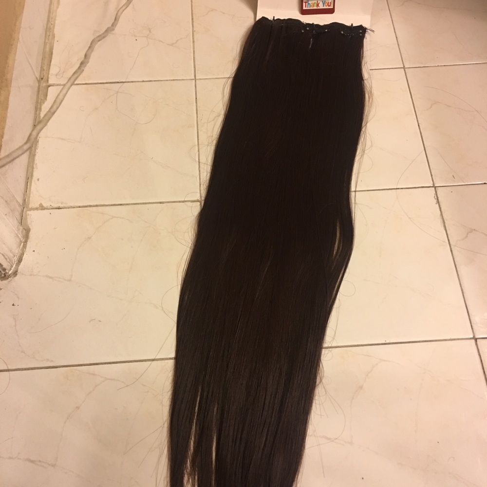 New clip in hair extensions